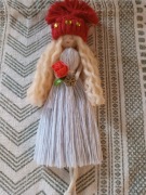 Świąteczny aniołek, 9 cm x 25 cm