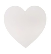 Serce duże 40 cm, ozdoba, Komunia Święta, chrzest 