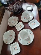 Ćmielów PRL serwis karciany brydżowy prezent na Święta dla kolekcjonera