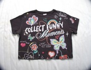 Zara kolorowy t-shirt rozm 164