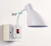 Lampa regulowana podłączana bezpośrednio do gniazdka bez kabla E27
