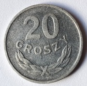 20  groszy 1967 , Polska