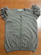 Piękna kamizelka z falbankami rozm.L