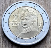 2 Euro 2025 moneta kolekcjonerska z Austrii 