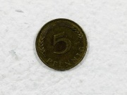 Moneta 5 PFENNIG 1969
