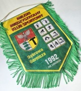 Proporczyk Miejski Międzyszkolny KS Dąbrowa Górnicza Herb
