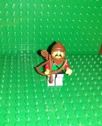 Lego Rycerz Castle FORESTMAN UNIKAT