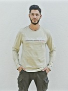 T-shirt z długim rękawem TOMMY HILFIGER Desert Tan