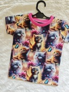 Koszulka małe koty kotki 