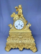 Zegar Brąz Japy Freres Paris 1830-60 Biedemeier 