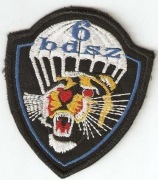Naszywka  6 batalionu desantowoszturmowego na mundur wyjściowy.