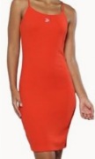 Sukienka Calvin Klein przecena z 329.99zł Ck Slub Dress czerwona rozm. S