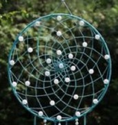 Łapacz snów rękodzieło 33cm śr