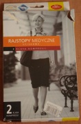 Rajstopy uciskowe męskie Pani Teresa, drugi stopień kompresji