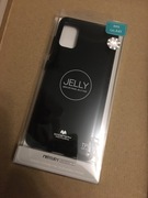 Czarny Pokrowiec Jelly Mercury do Samsung Galaxy A41