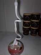 Wazonik szklany Muller vintage