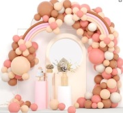 Pastelowa Tęcza: Girlanda Balonowa by ball-ON