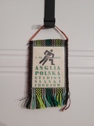 Mecz Polska Anglia Stadion Śląski Chorzów proporczyk żużel 1975