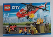 Klocki LEGO City 60108 - Helikopter strażacki