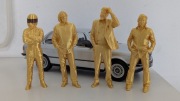 Figurki TopGear 1:18 Top Gear Jeremy Clarkson James May Richard Hammond