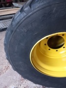 koła felga john deere prasa 500/60 R22.5