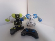 Używane 2 walczące roboty sterowane Robo Kombat Silverlit 