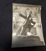 warszawa figura chrystusa kościół św.krzyża jabrzemski pocztówka nr 1926