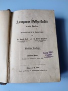 Stara Niemiecka Książka Historia świata Annegarn 1895 rok.