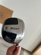 Kij do golfa driver BULLET xf-5 kaptur 16 stopni titanium matrix NOWY powy
