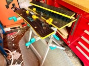 Stół warsztatowy zaciskowy Wolfcraft Master 600 + akcesoria