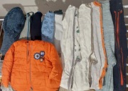 Paka ubrań chłopiec 86 wiosna jesień 