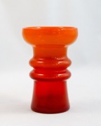 Wazon gradientowy, Z.Horbowy, Huta Sudety, vintage PRL, lata 70