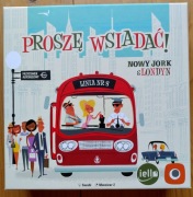 Proszę wsiadać: Nowy Jork i Londyn - gra planszowa - Portal Games BDB