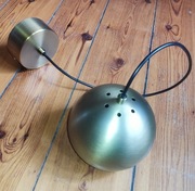 lampa wisząca ledowa - kolor - mosiądz szczotkowany