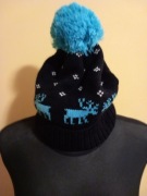 Czapka zimowa z pomponem