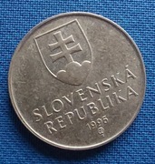 Moneta Słowacja 1 korona 1995