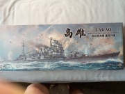Krążownik . ,,TAKAO,,1/350 Border  Na Wypasie żywice 3D