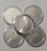10000 złotych 1991 Konstytucja zestaw 5 szt St1/-1
