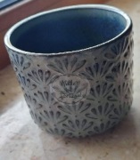 Osłonka na doniczkę ceramiczna, portugalska
