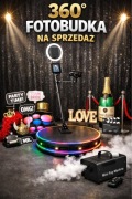 Nowa Fotobudka 360 (gadżety w zestawie)