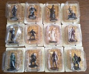 LOTR Władca Pierścieni figurki Eaglemoss Chess Collection 12 szt