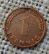 Niemcy RFN 1 pfennig 1950 F