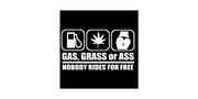 Naklejka GAS, GRASS or ASS
