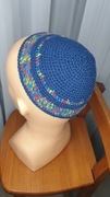 L.KS-274 Nowa jarmułka kipa Izrael żyd handmade