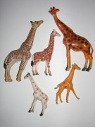 Dzikie zwierzęta żyrafa zebra lew i in 29 szt