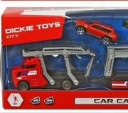 Laweta z 3 samochodami dickie toys