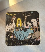 Drewniana podkładka pod kubek Muminki Muminek prezent 