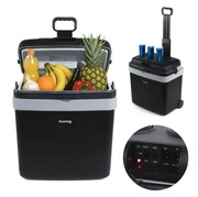 Lodówka turystyczna HUSLOG 33L na kółkach chłodzenie grzanie NOWA  SPRAWNA 