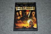 Piraci Z Karaibów Klątwa Czarnej Perły 2DVD DB+ wydanie PL