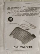 Poduszka mata elektryczna na plecy szyję ramiona brzuch 30x60cm